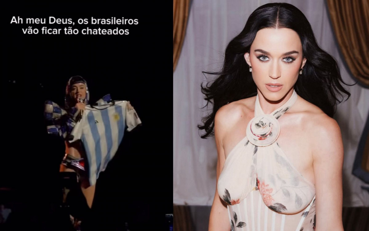 Katy Perry brinca com rivalidade entre brasileiros e argentinos