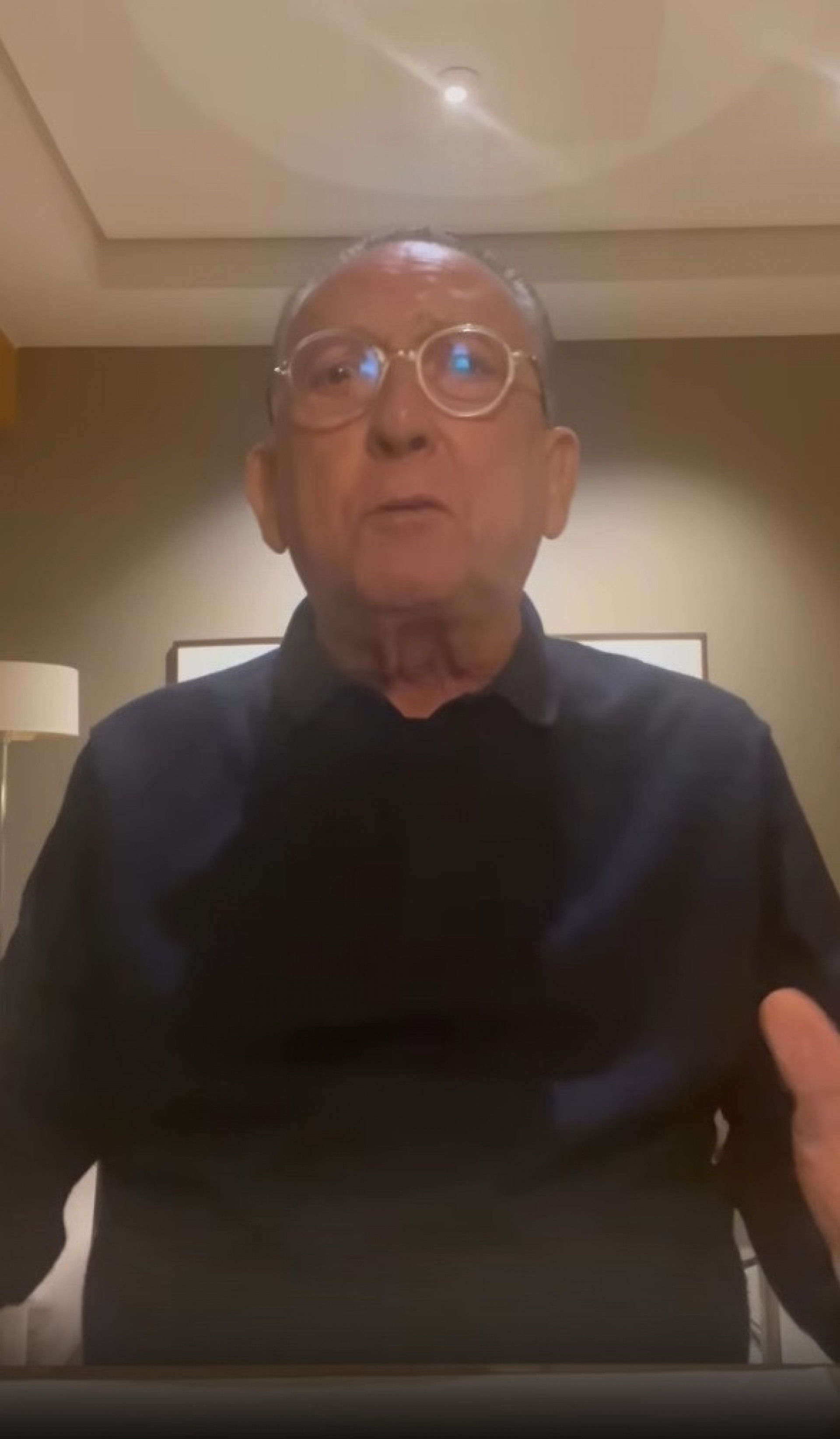 Galvão Bueno considerou participação do Brasil nas Eliminatórias uma 'vergonha' - Reprodução / Instagram