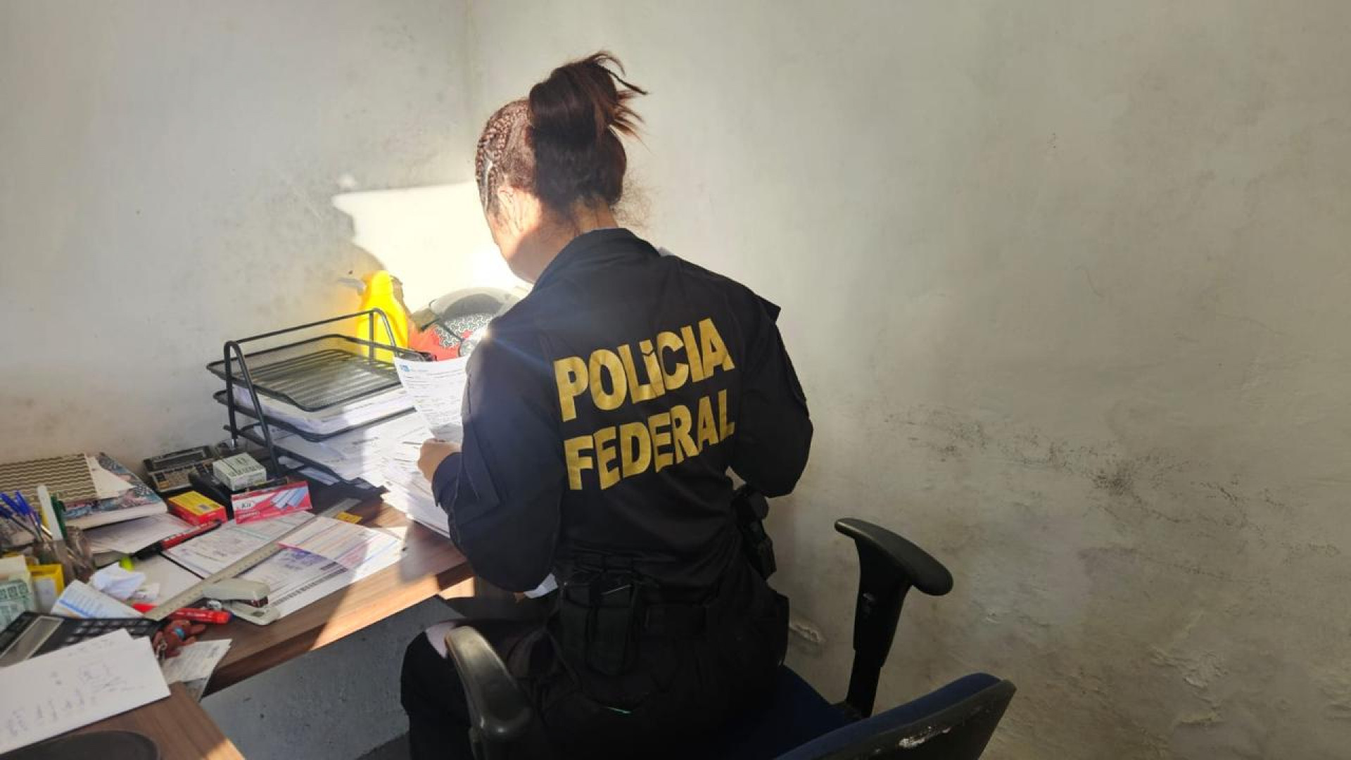Policiais federais cumpriram mandados de busca e apreensão nesta quarta-feira (10) - Divulgação