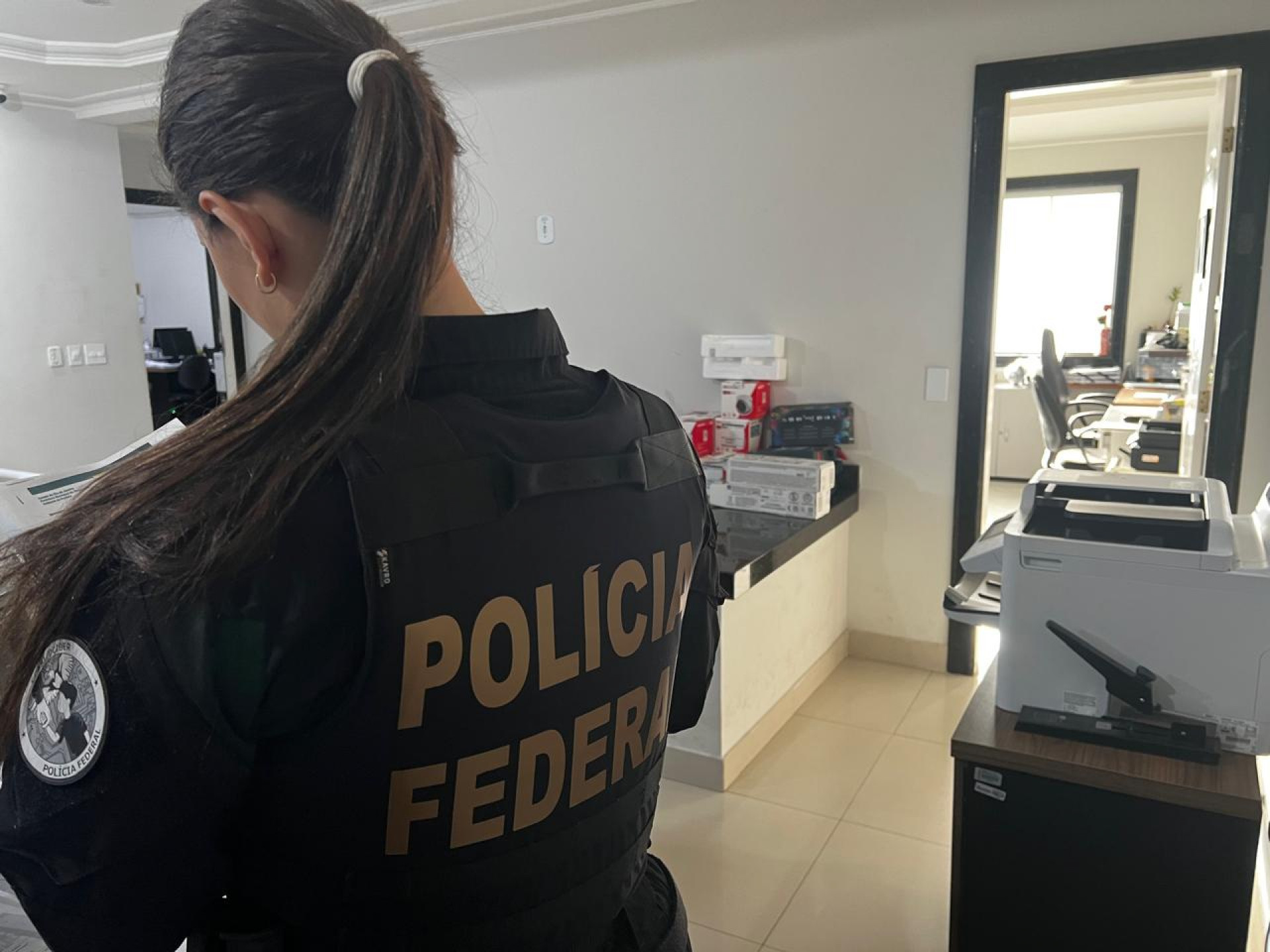 Policiais federais cumpriram mandados de busca e apreensão nesta quarta-feira (10) - Divulgação