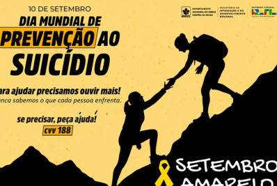 Governo institui dias de prevenção do suicídio e da automutilação