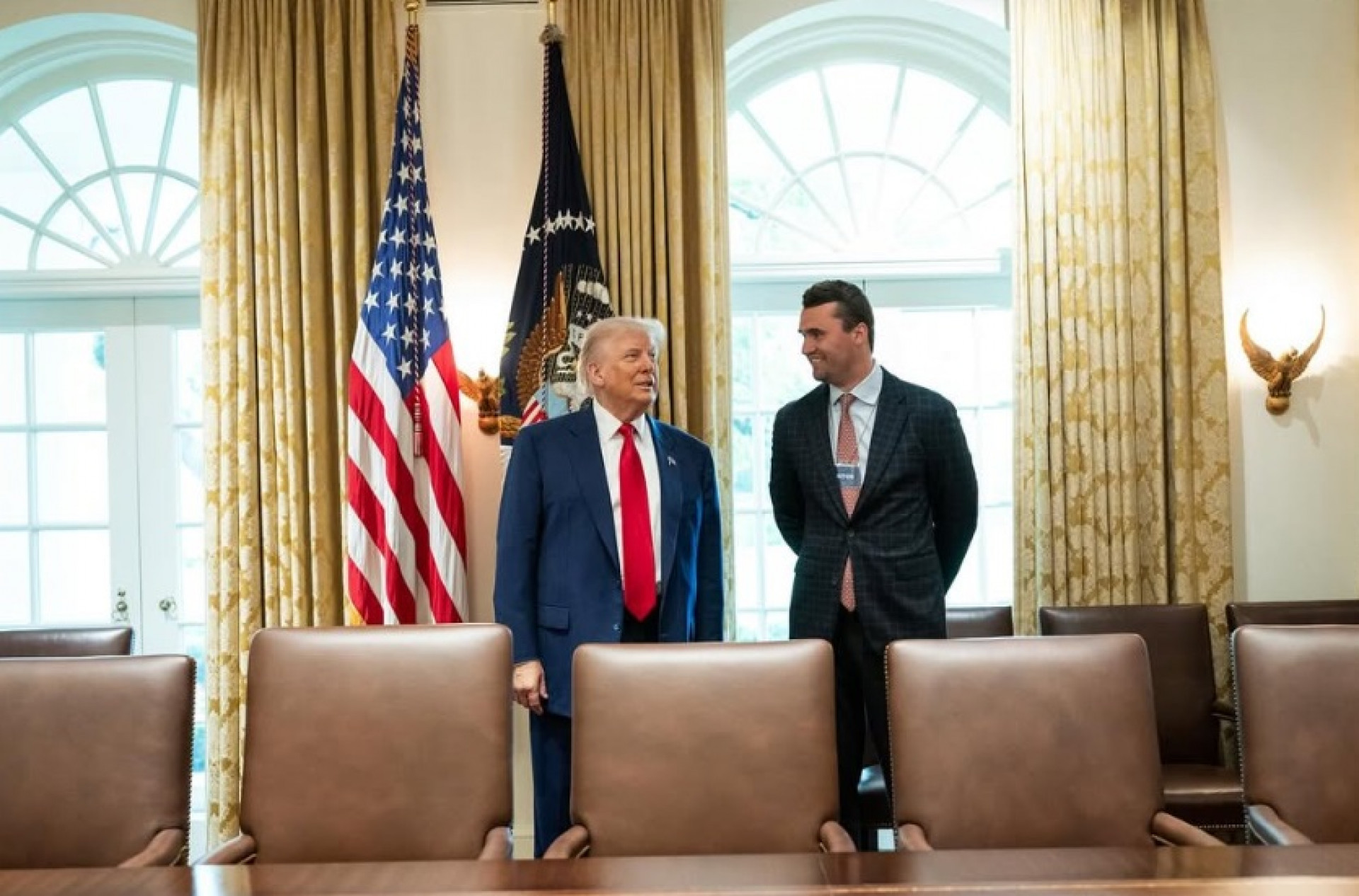Charlie Kirk era aliado do presidente Donald Trump - Reprodu&ccedil;&atilde;o / Instagram