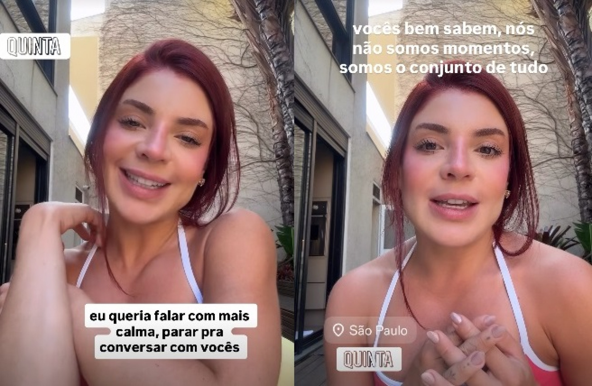 Gkay falou sobre reconciliação com Tatá Werneck  - Reprodução/Instagram