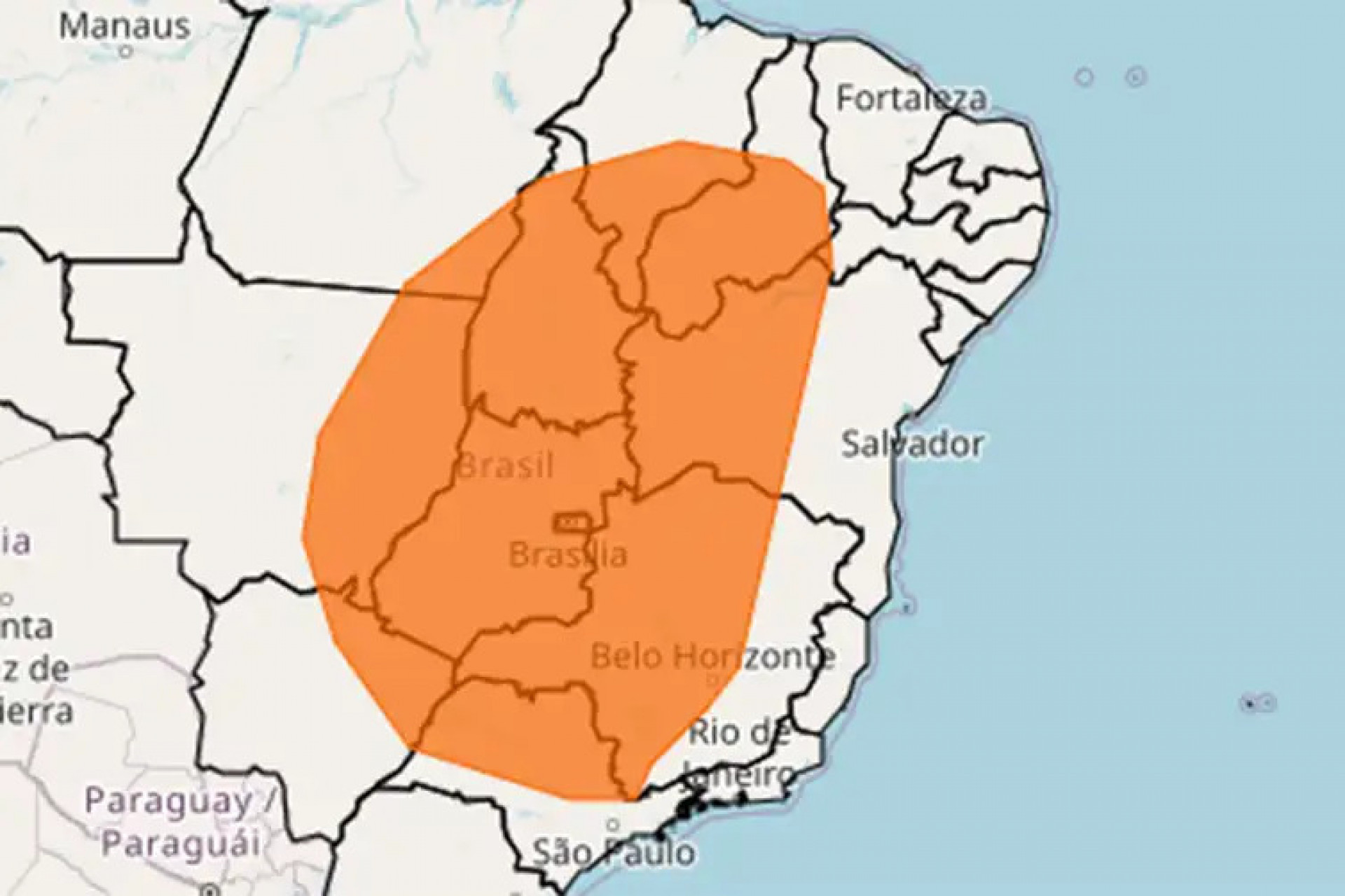 Umidade relativa do ar variando entre 20% e 12% - Inmet/Divulga&ccedil;&atilde;o