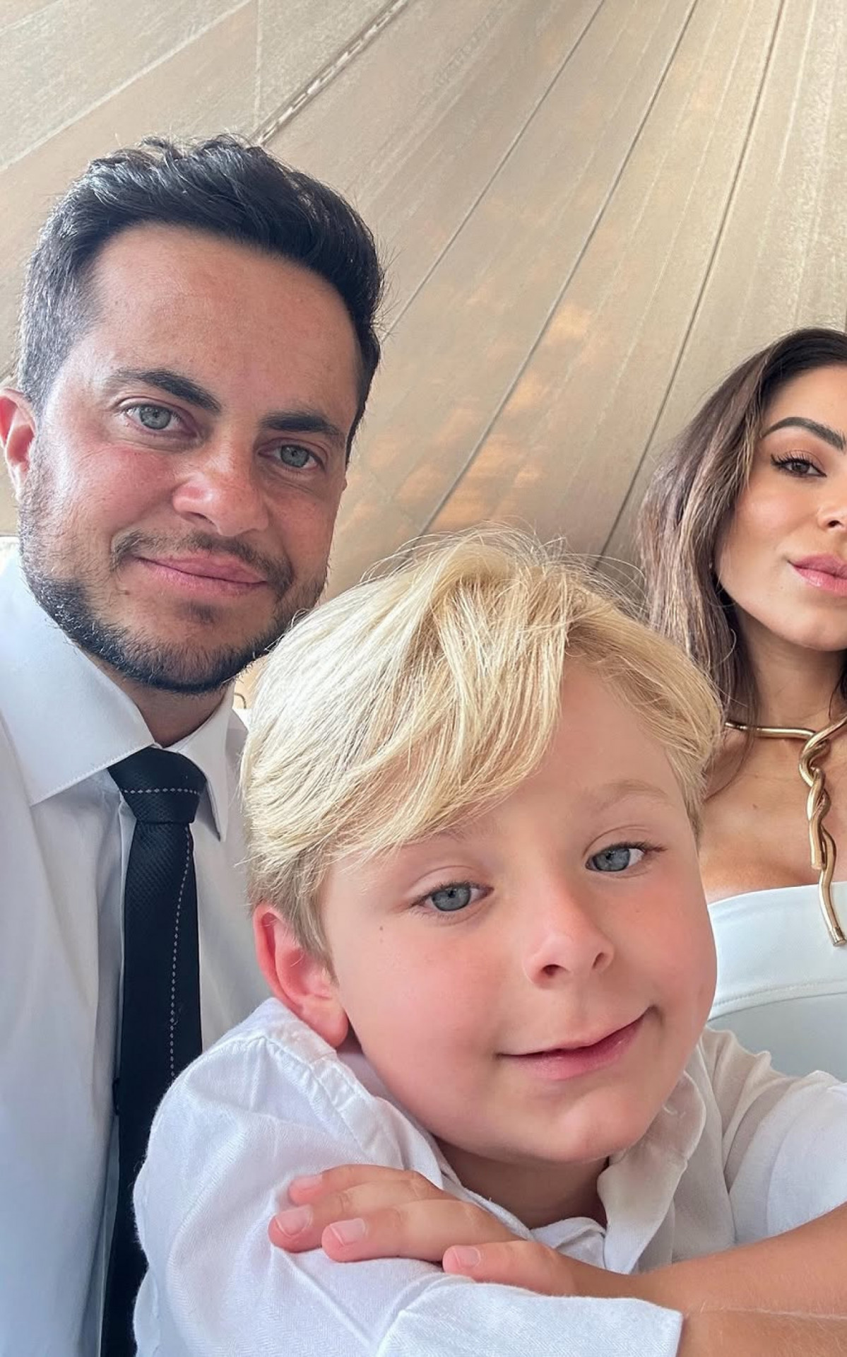 Thammy Miranda, Andressa Ferreira e o filho Bento - Reprodução/Instagram