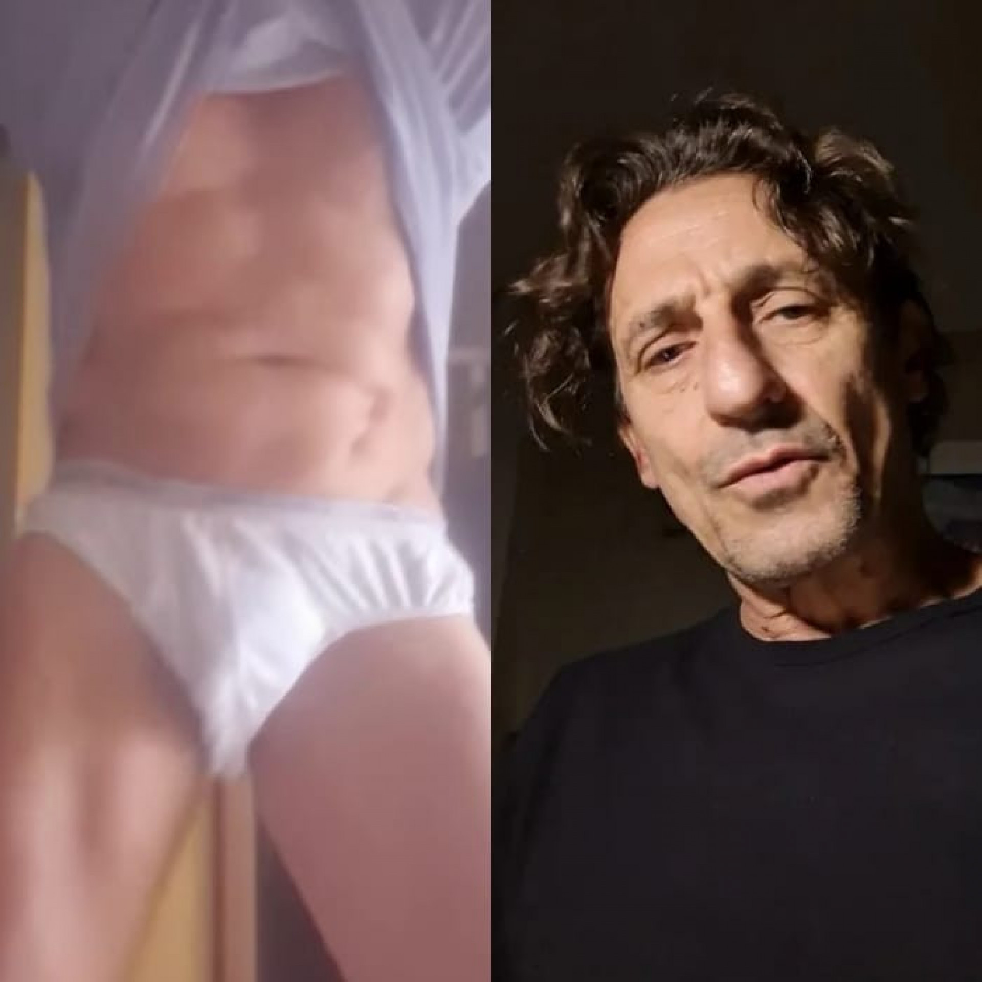 De cueca, Tuca Andrada comemora condenação de Bolsonaro - Reprodução de vídeo / Instagram