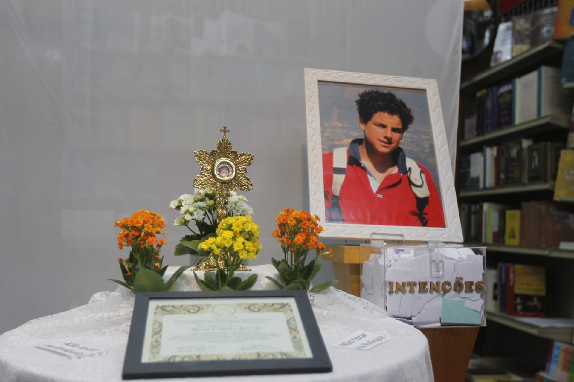 S&atilde;o Carlo Acutis &eacute; o primeiro santo da gera&ccedil;&atilde;o millennial - Reginaldo Pimenta/Ag&ecirc;ncia O Dia