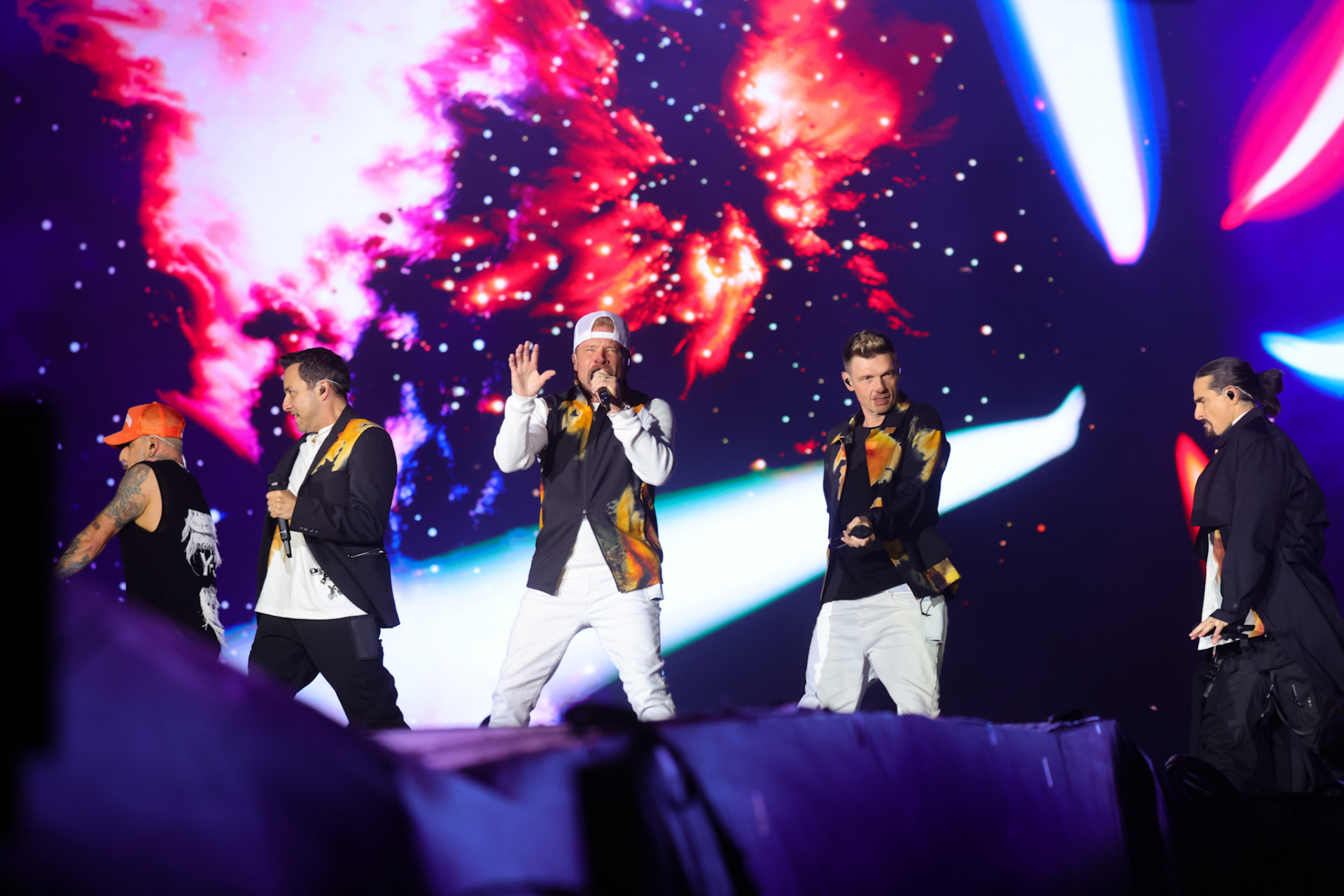 Grupo Backstreet Boys se apresenta no The Town - Lucas Ramos / Brazil News