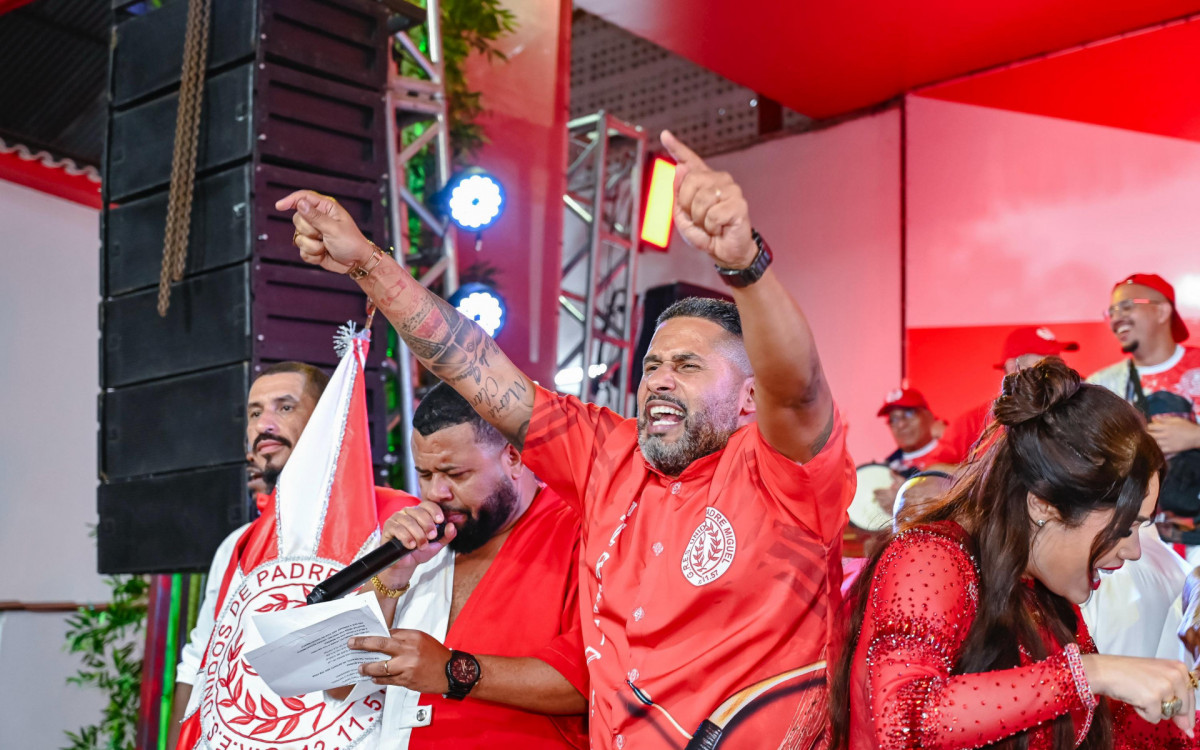 Escolha do vencedor aconteceu com grande festa na quadra da Unidos de Padre Miguel