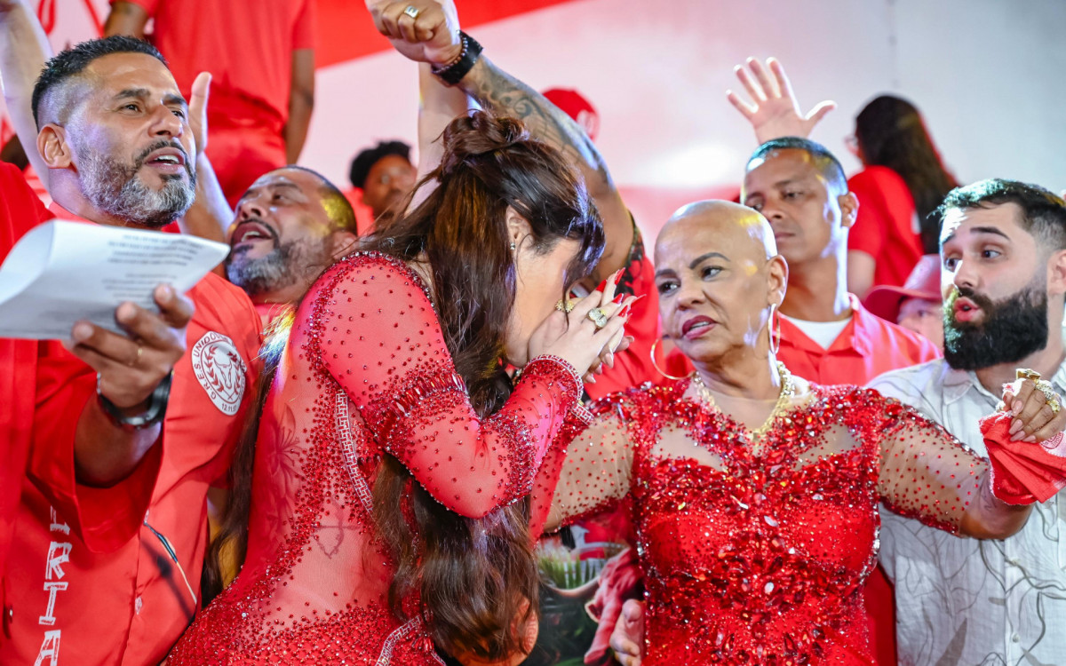 Escolha do vencedor aconteceu com grande festa na quadra da Unidos de Padre Miguel