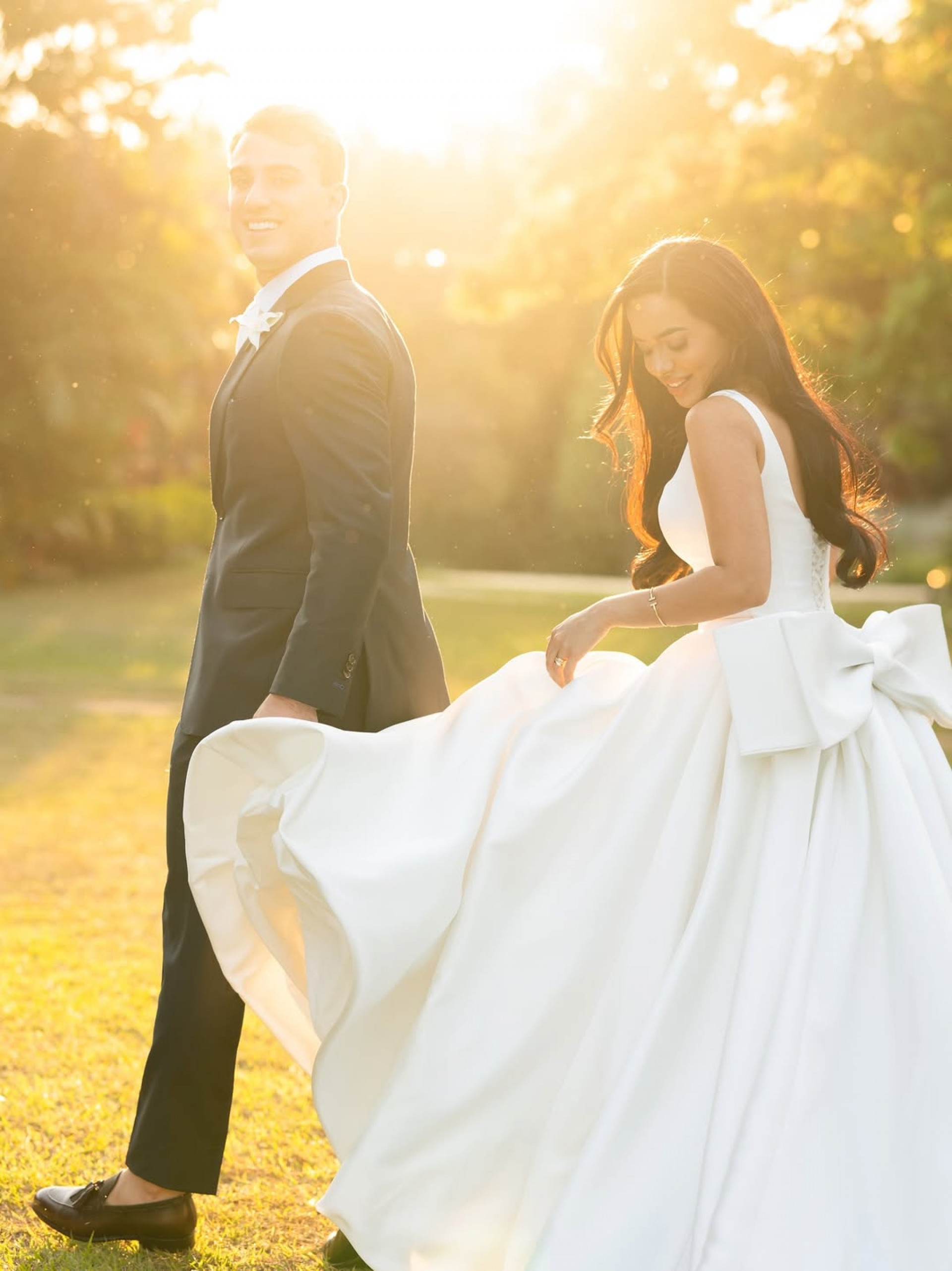 Andr&eacute; Santis casa com Mariely Santos - Reprodu&ccedil;&atilde;o / Instagram