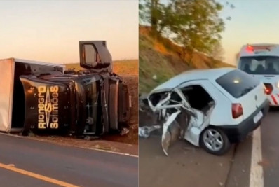 Caminhão da turnê de Rionegro & Solimões se envolve em grave acidente no Paraná