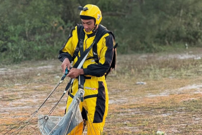 Empresário morto em acidente com paraquedas teria saltado de cerca de 914 metros de altura