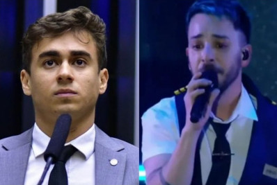 Nikolas Ferreira zomba de Junior Lima após cantor se declarar contra anistia de Bolsonaro e aliados