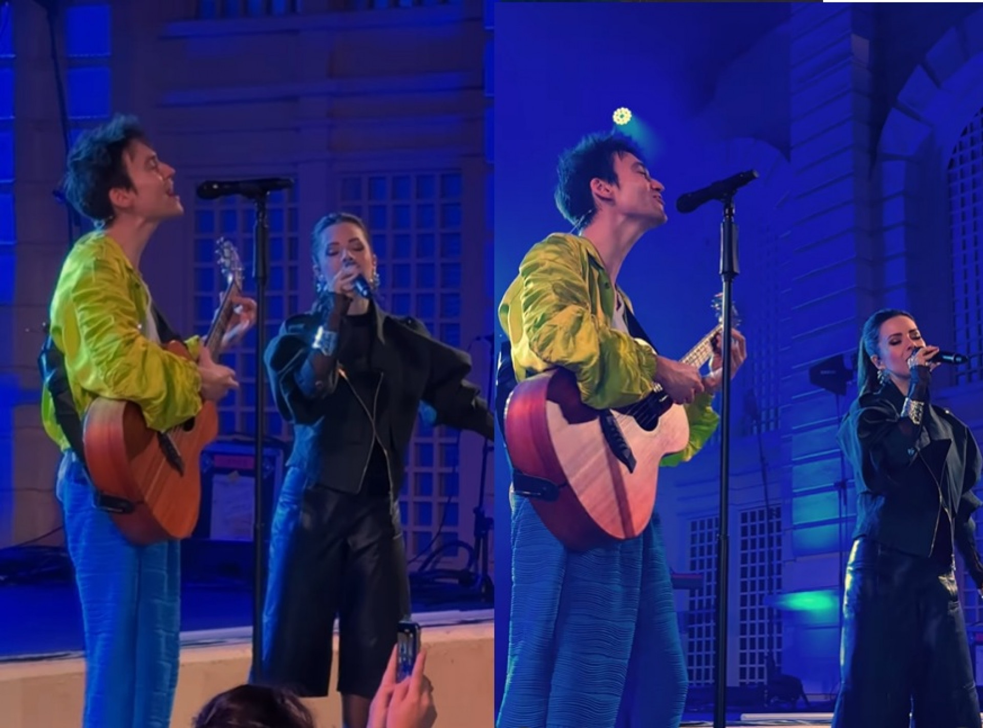 Jacob Collier e Sandy - Reprodução de vídeo