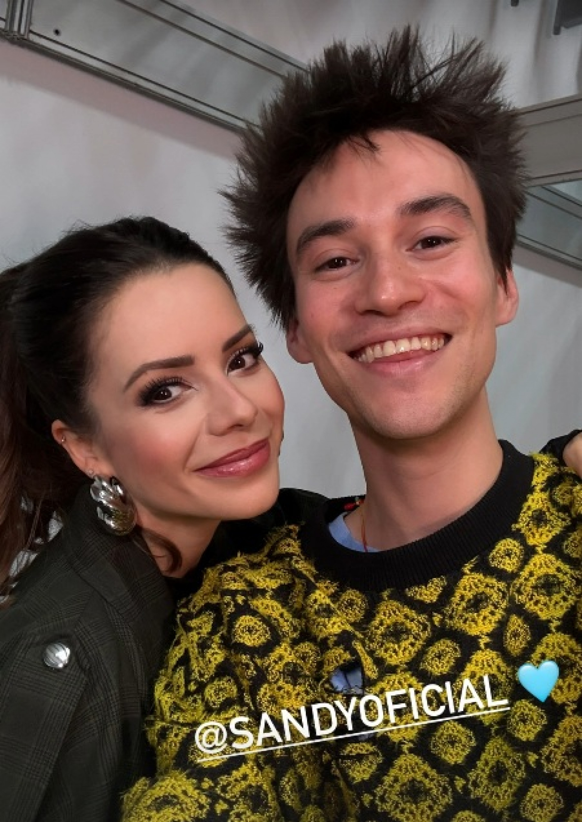 Jacob Collier e Sandy - Reprodução do Instagram