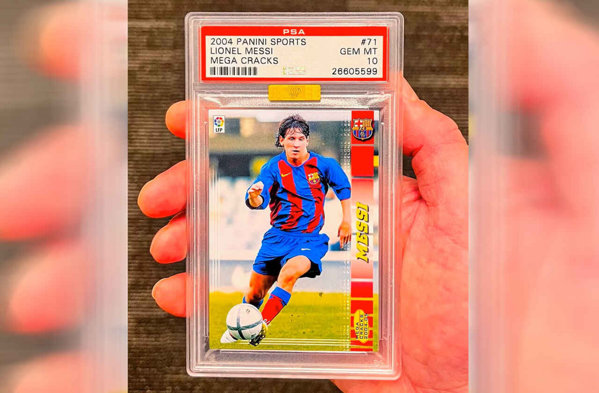 Torcedor investe R$ 8 milh&otilde;es em carta rara de Messi e quebra recorde de Pel&eacute;