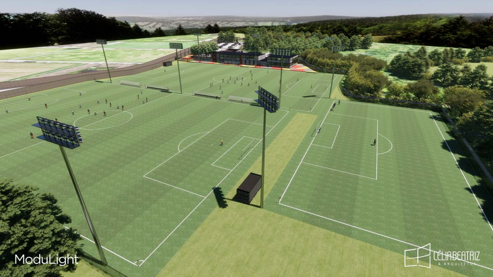 Sport apresenta projeto do novo Centro de Treinamento para o futebol profissional