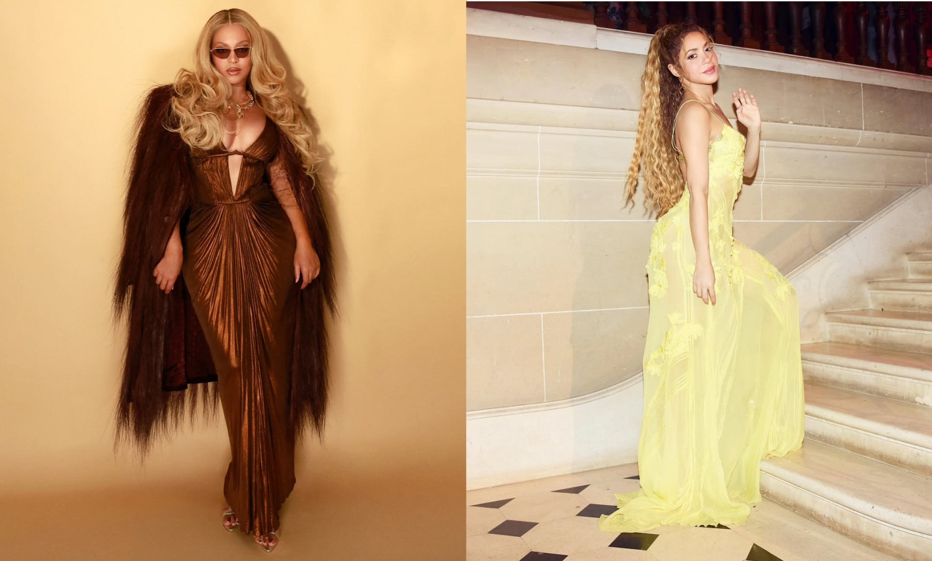 Beyoncé e Shakira - Reprodução/Instagram