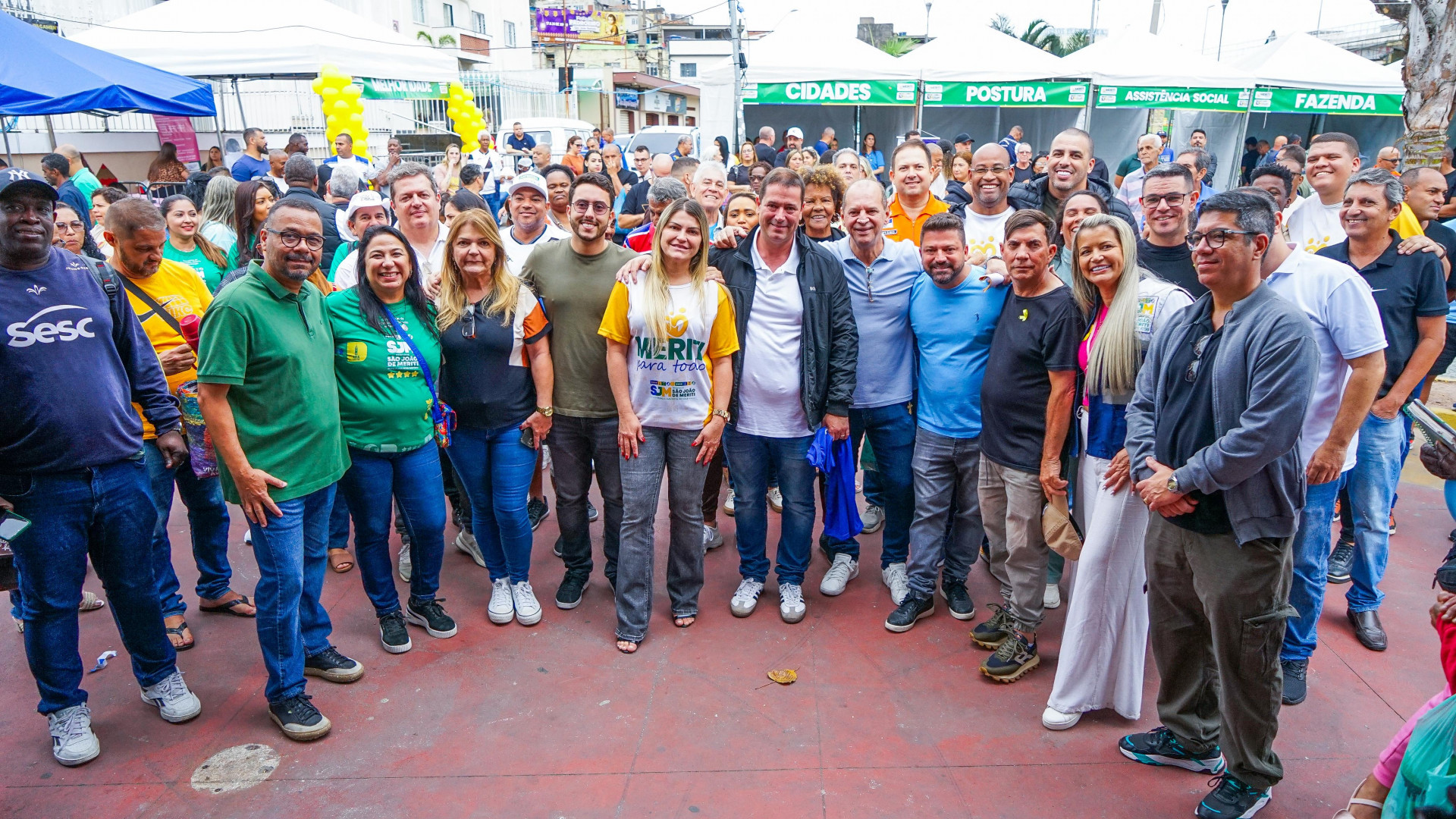 Meriti para Todos realiza mais de 2.400 atendimentos na Pra&ccedil;a da Matriz   - Gilberto Rocha/ PMSJM
