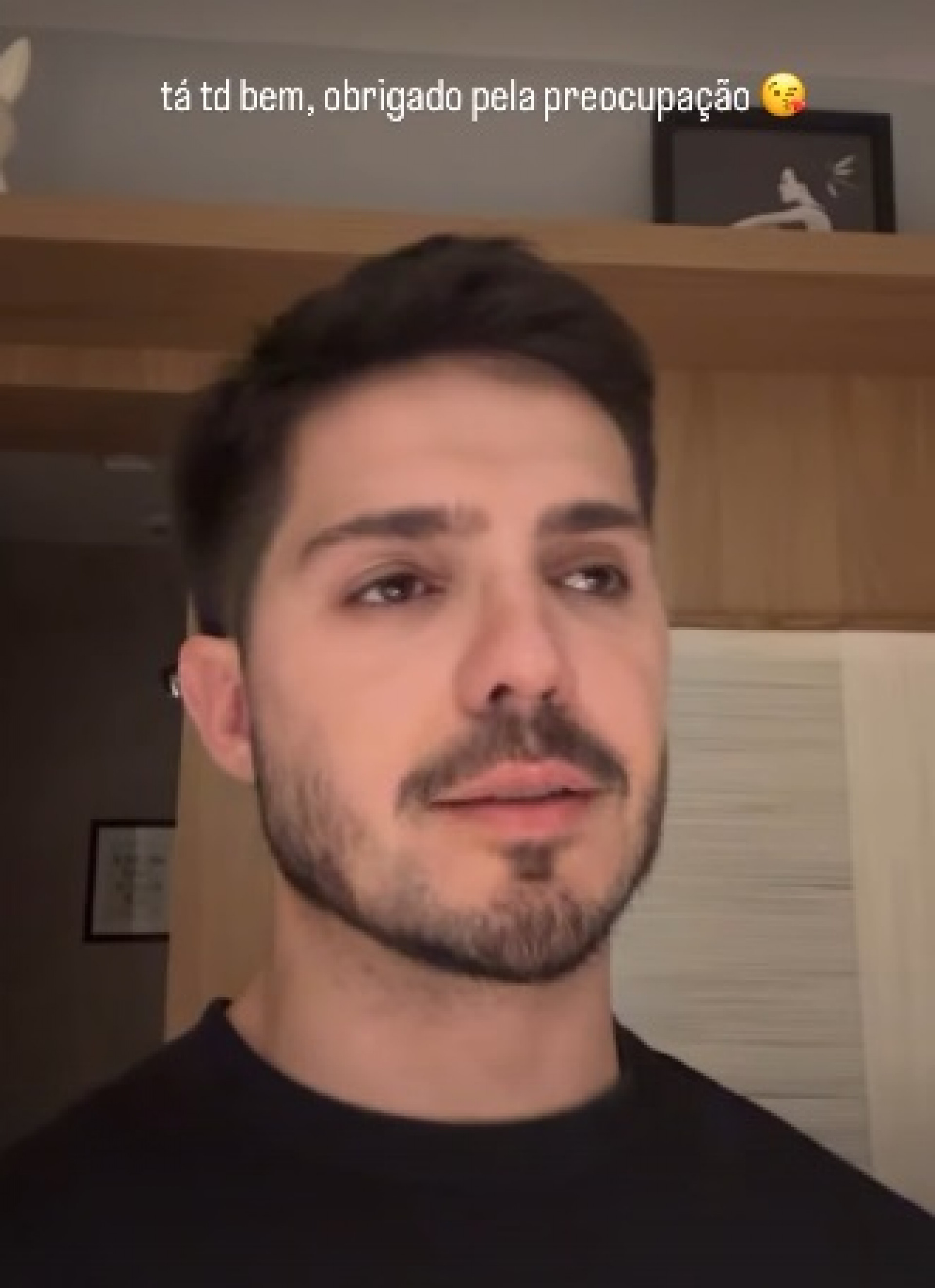 igor Cosso agradeceu preocupação dos fãs após o susto - Reprodução/Instagram 