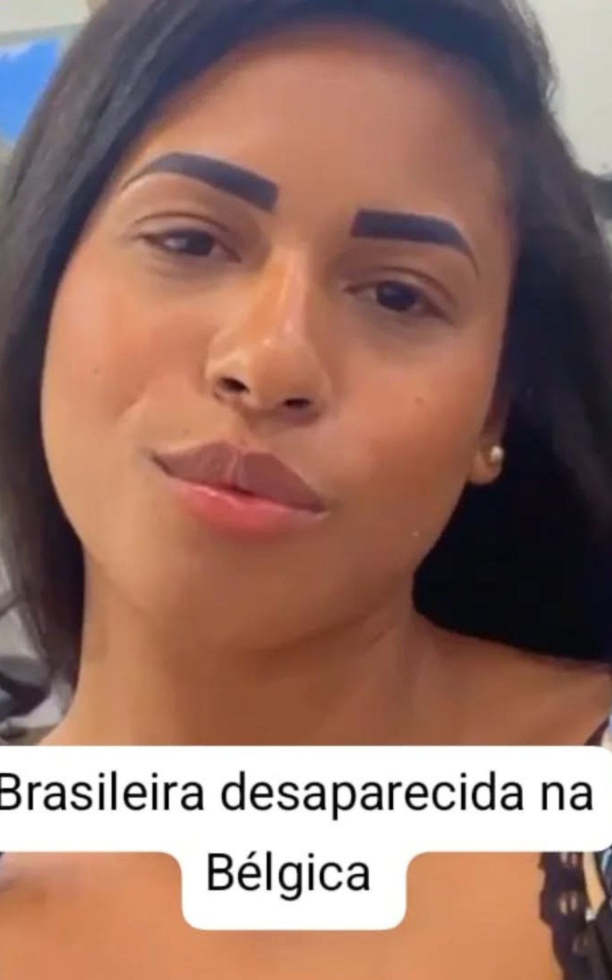 Larissa Hellen viajou para B&eacute;lgica em busca de uma oportunidade de emprego - Rede Social