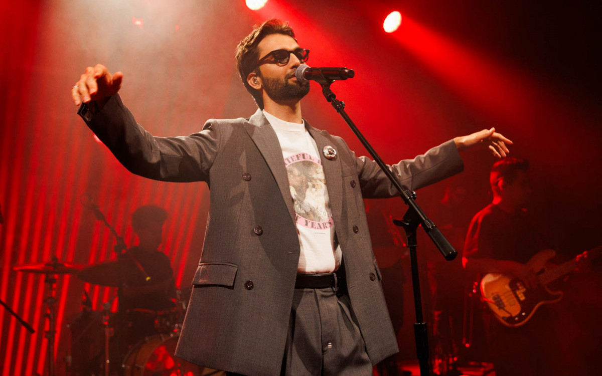 Silva se apresenta no baile de gala Pina Ball, em celebração aos 120 anos da Pinacoteca, em São Paulo