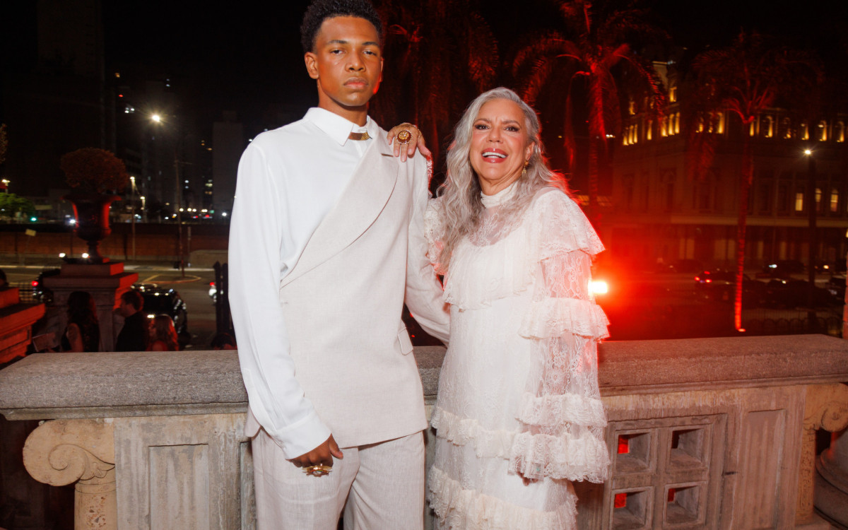 Astrid Fontenelle e o filho, Gabriel Fontenelle