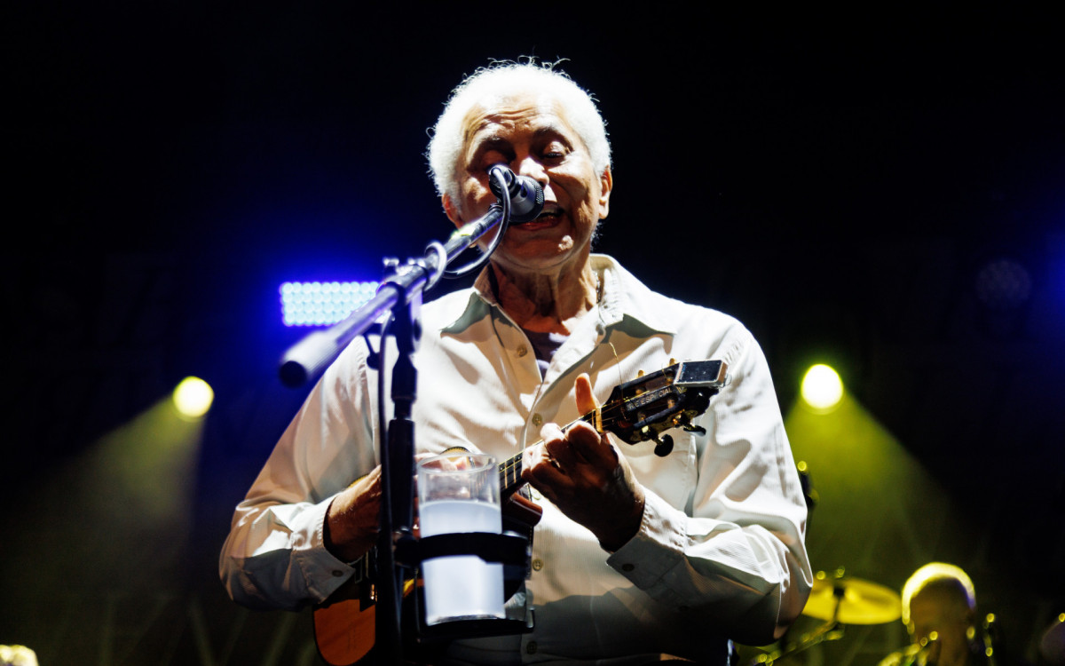 Paulinho da Viola se apresenta no baile de gala em celebração aos 120 anos da Pinacoteca, em São Paulo