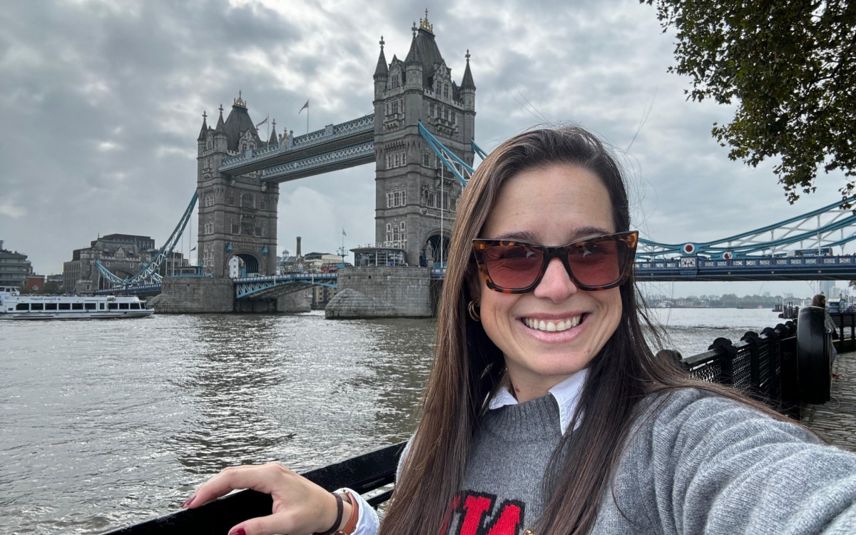 A influenciadora Nathalia Tosto, 40 anos, vai economizar ao conhecer Gramado antes do Natal Luz - Arquivo pessoal