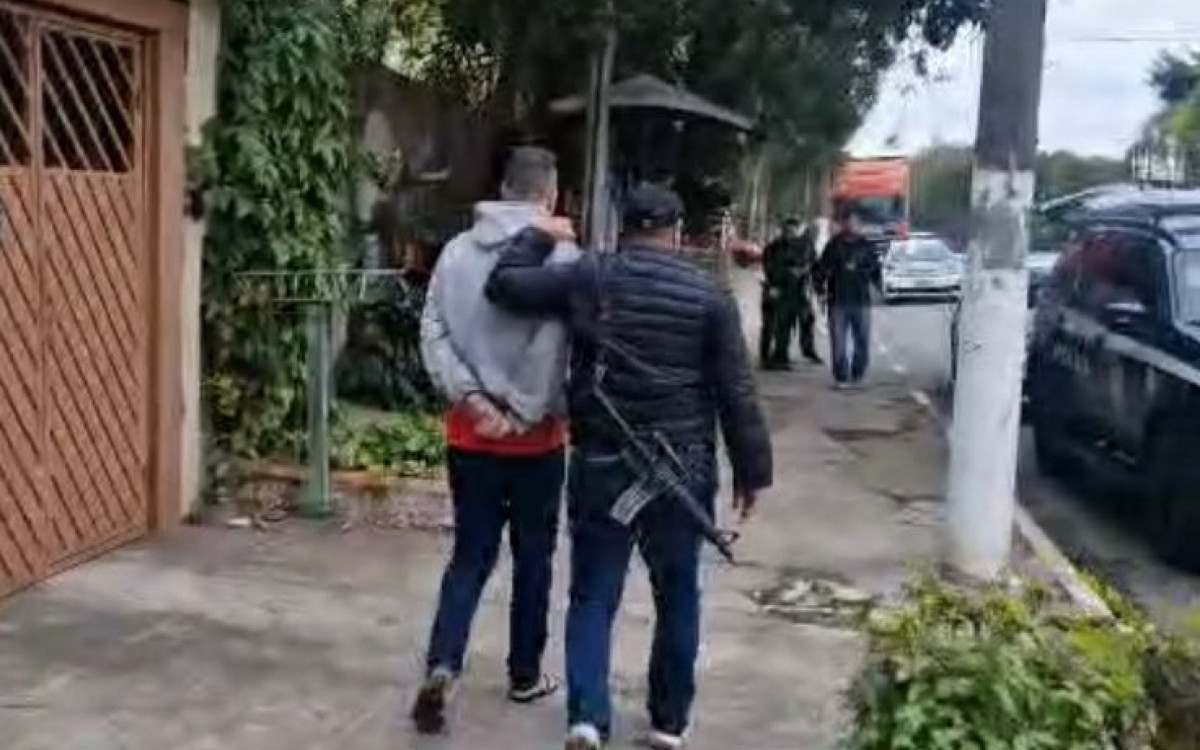 Inácio de Castro Silva, conhecido como Canelão, foi preso em casa, em São Paulo