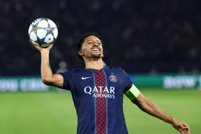 Marquinhos abre caminho para goleada do PSG sobre a Atalanta em estreia na Liga dos Campeões