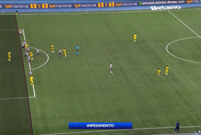 Botafogo x Mirassol: veja a análise do VAR sobre pênalti não marcado por impedimento