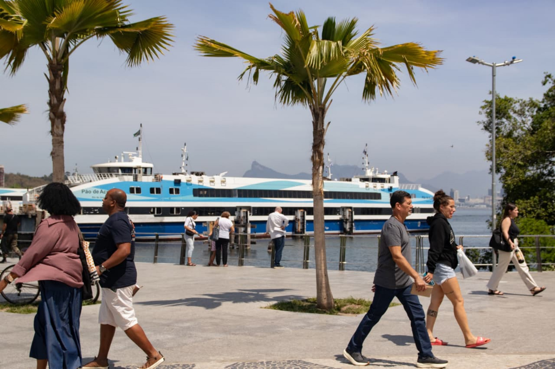 Centro de Niterói, barcas Niterói Rio - Érica Martin / Agência O Dia