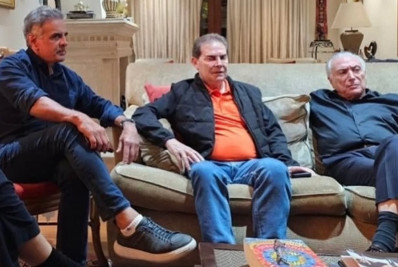 Vídeo: Relator do PL da Anistia se encontra com Temer e Aécio e diz querer 'pacificar o Brasil'