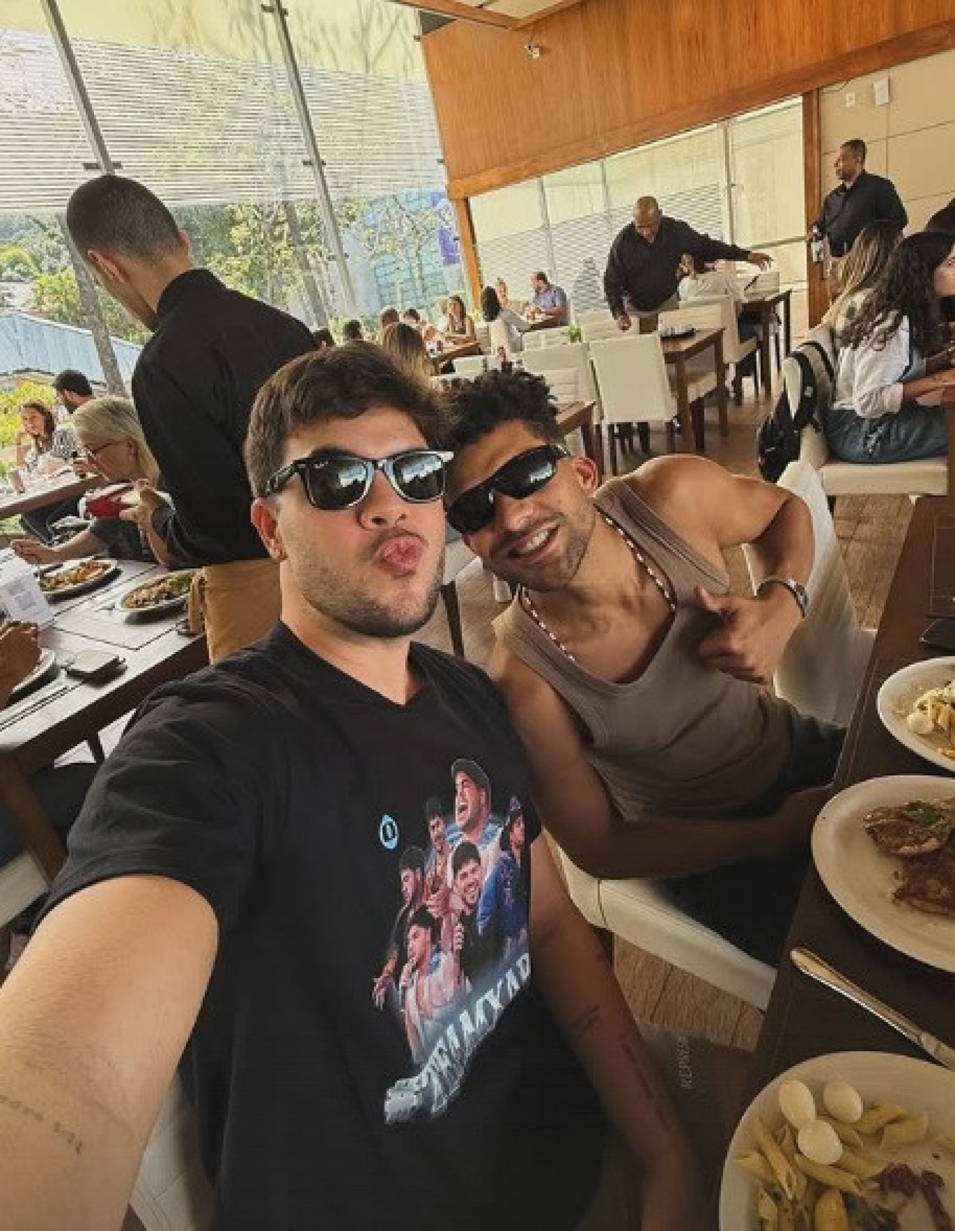 Alvaro e Lucas Leto - Reprodução do Instagram