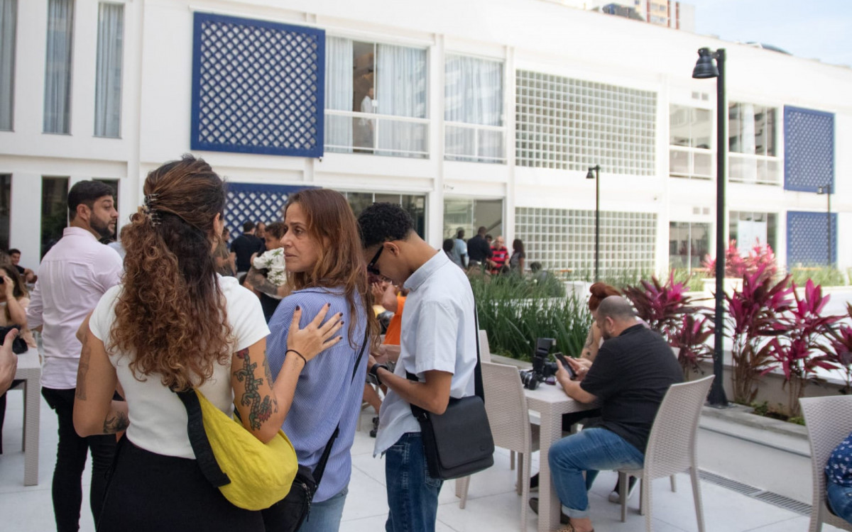 Público lotou o espaço em Laranjeiras