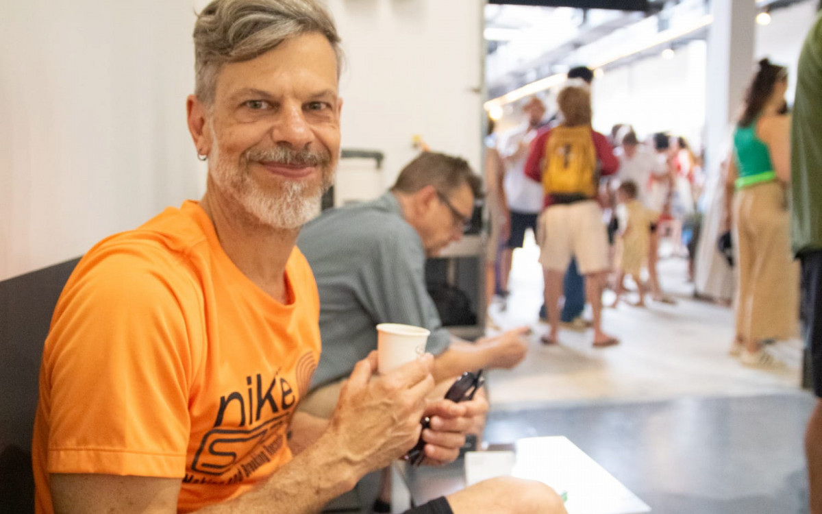 Diretor de fotografia Dudu Miranda visitou o espaço neste domingo (21)