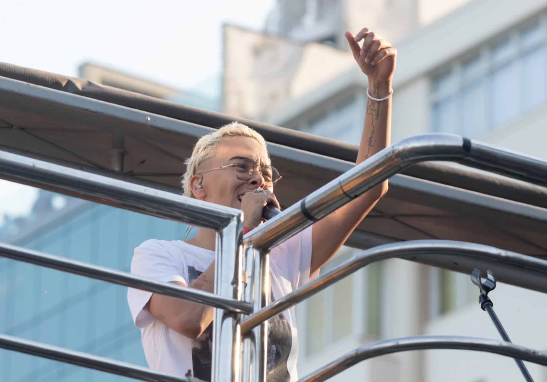 Maria Gadú também se apresentou na manifestação contra PEC da Blindagem e anistia - Érica Martin/Agência O DIA