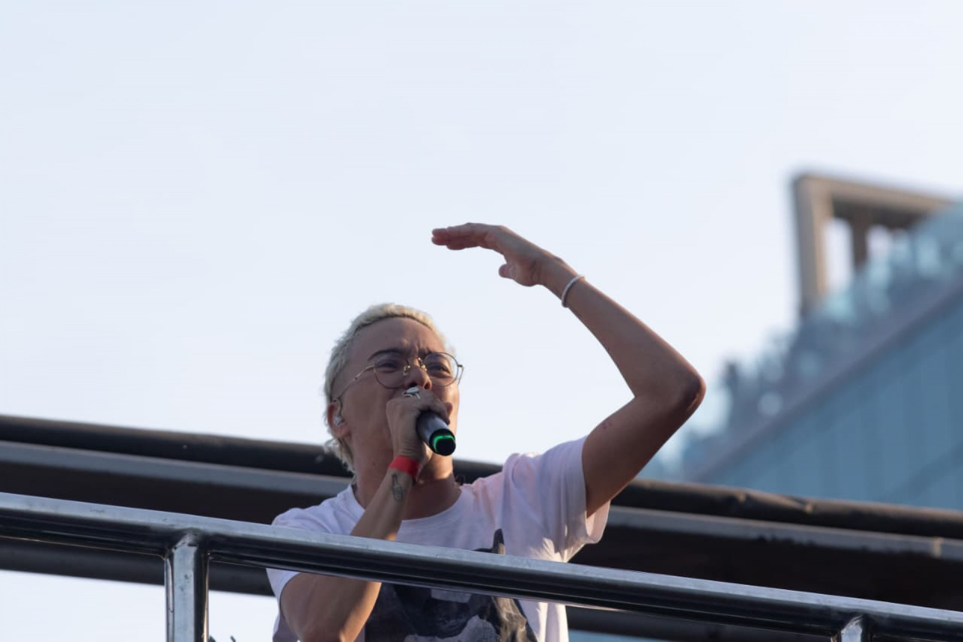 Maria Gadú também se apresentou na manifestação contra PEC da Blindagem e anistia - Érica Martin/Agência O DIA