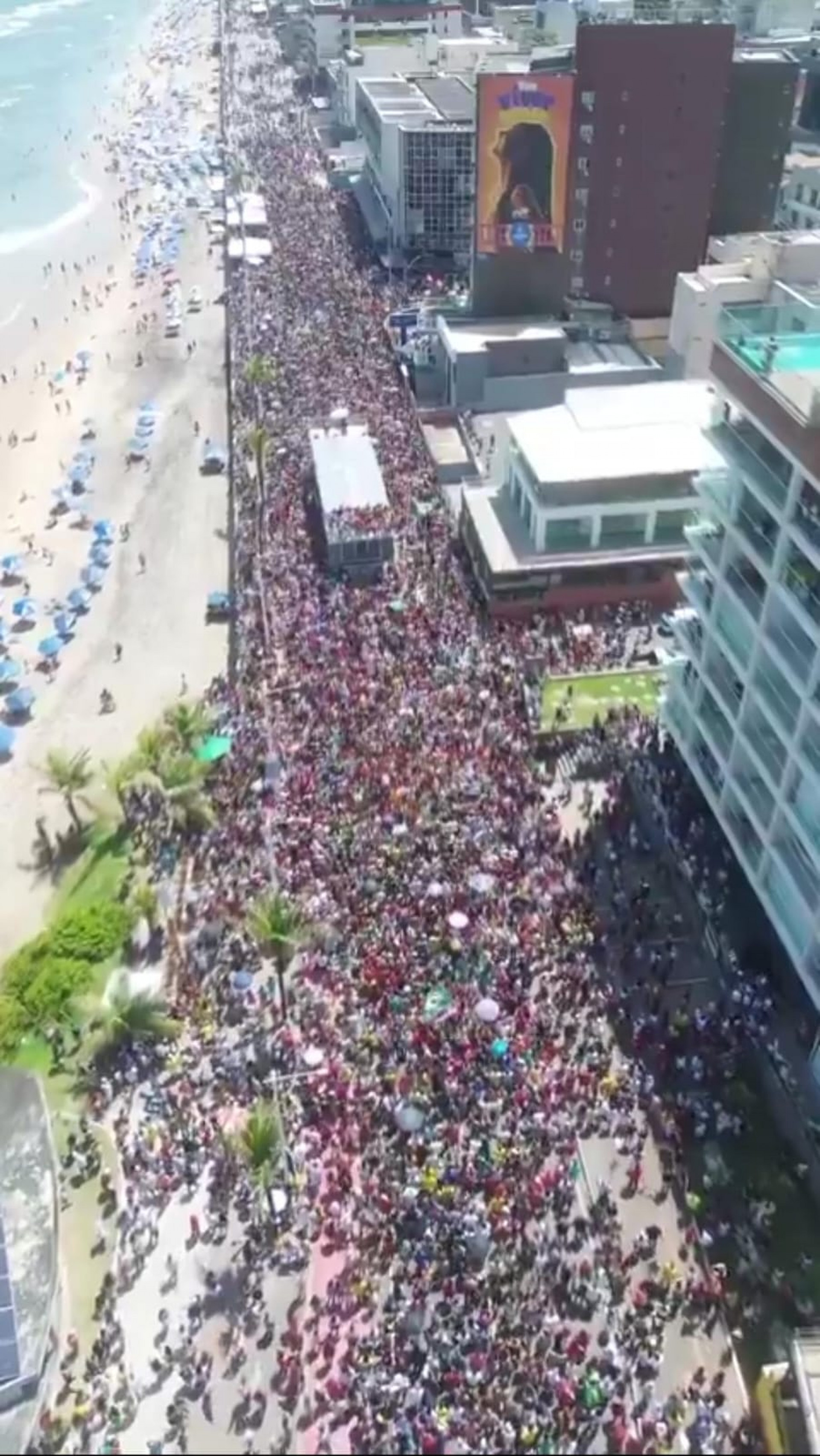 Manifestantes também se reuniram em Salvador contra a PEC da Blindagem - Reprodução / Redes Sociais