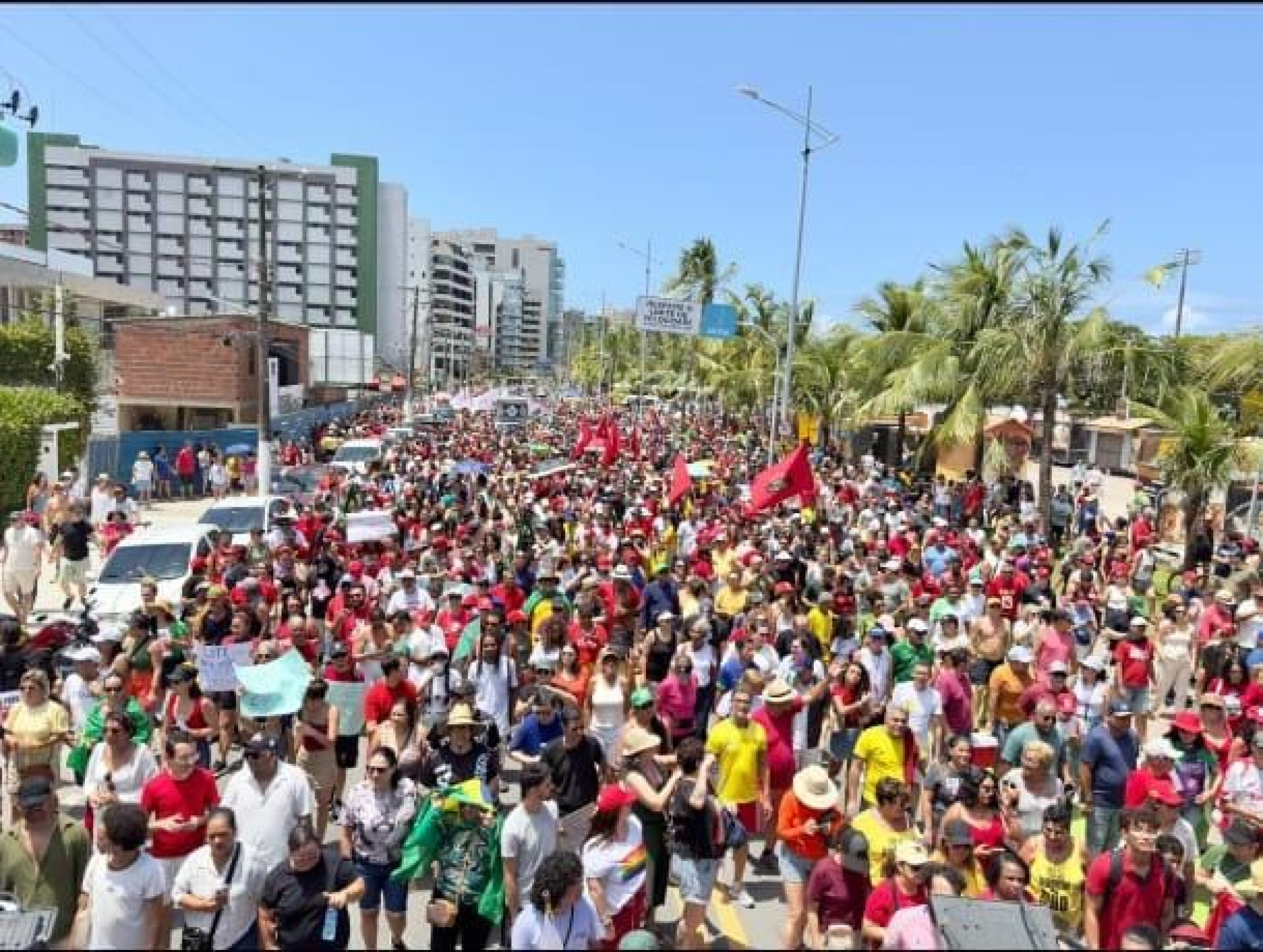 População também se reuniu em Maceió contra o projeto - Reprodução / Redes Sociais 