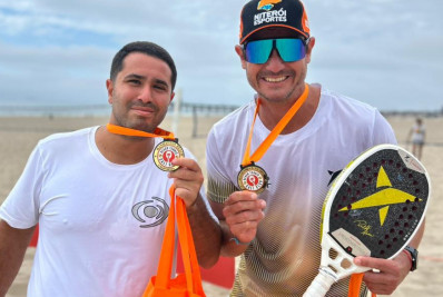Ralff Abreu é campeão em Manhattan Beach, em Los Angeles, na Califórnia