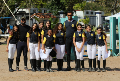 Escola de Hipismo de Volta Redonda conquista duas pratas e nove pódios na VII etapa do Estadual