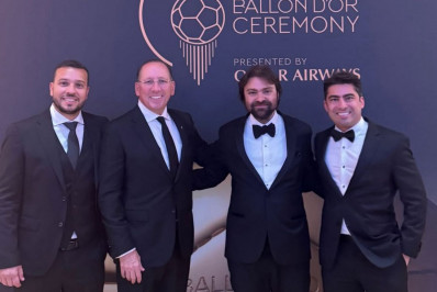 Textor e outros dirigentes do Botafogo marcam presença na Bola de Ouro