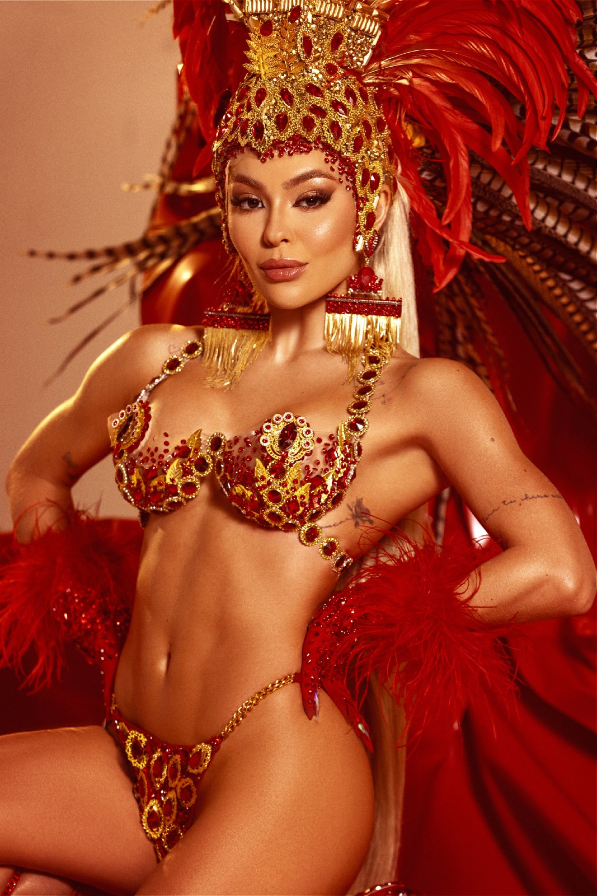 Bia Michelle é a nova musa do Salgueiro - Divulgação/Mariana Araujo