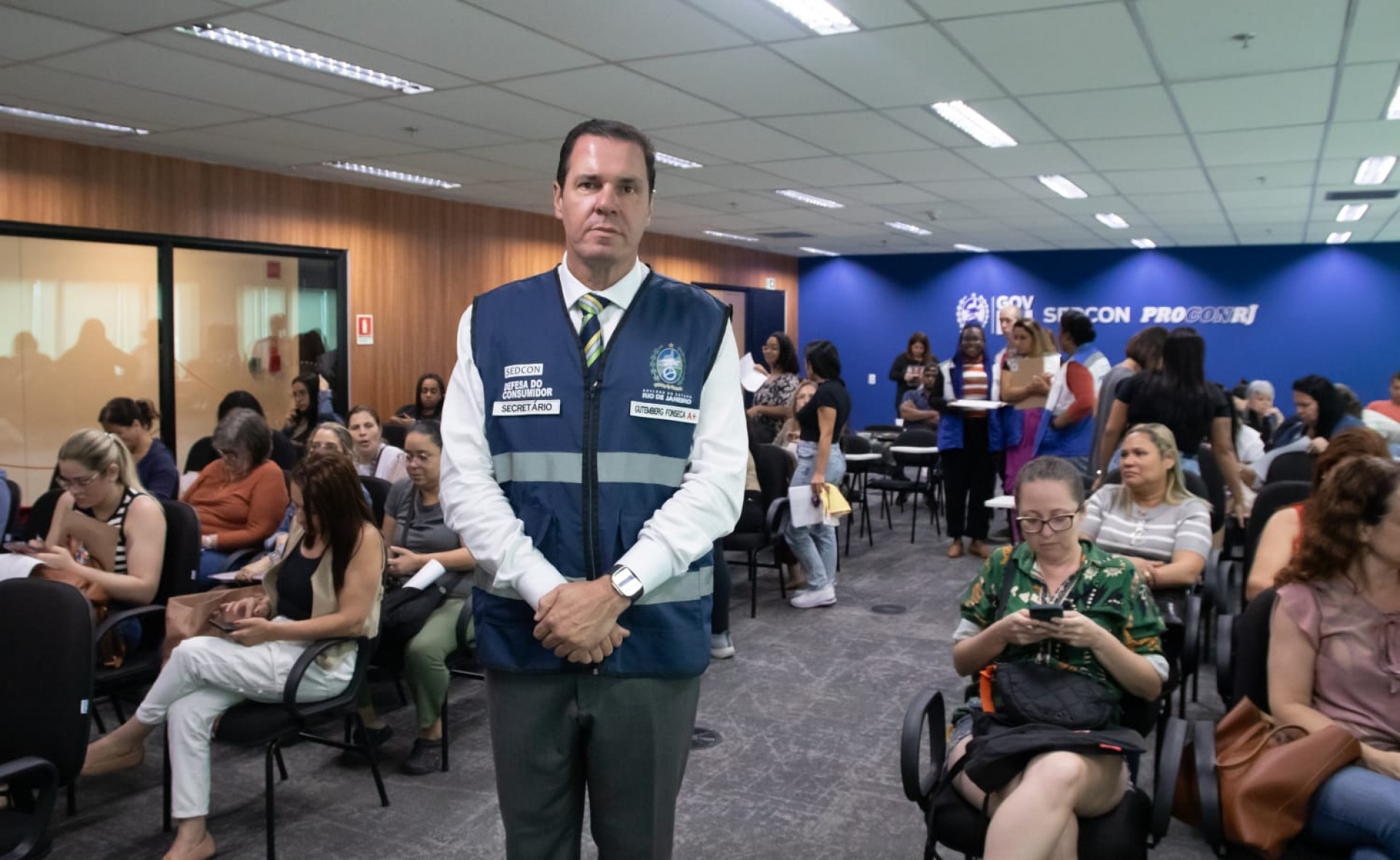 'Serão criados processos administrativos para tomar decisão imediata', disse o secretário Gutemberg Fonseca - Érica Martin/Agência O Dia