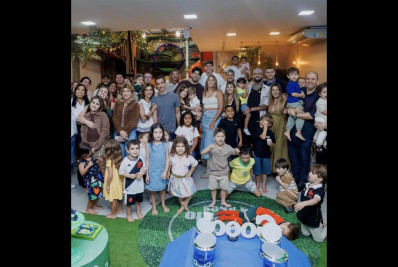 Gringos de Botafogo, Flamengo e Vasco se encontram em festa do filho de Barboza