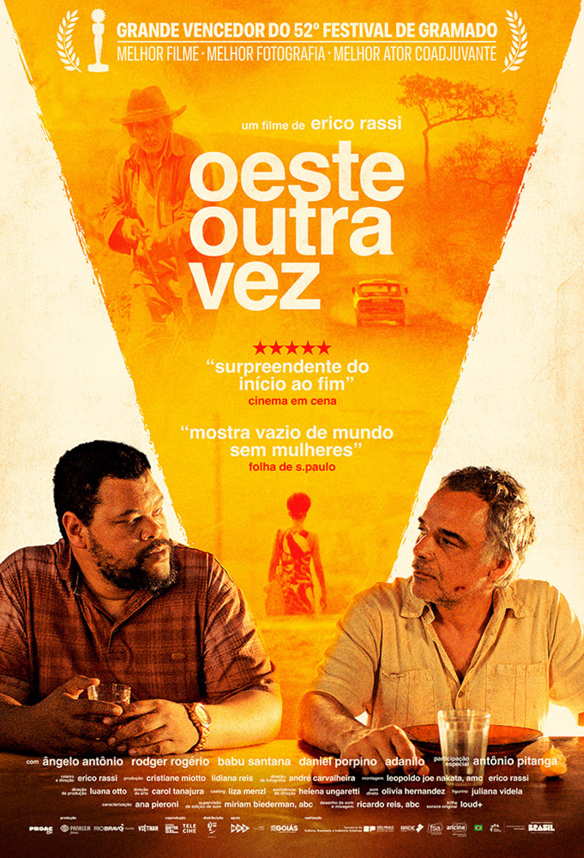 Pôster oficial do filme 'Oeste Outra Vez' - Divulgação