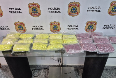 PF prende homem com mais de 20 kg de ecstasy no Aeroporto do Galeão